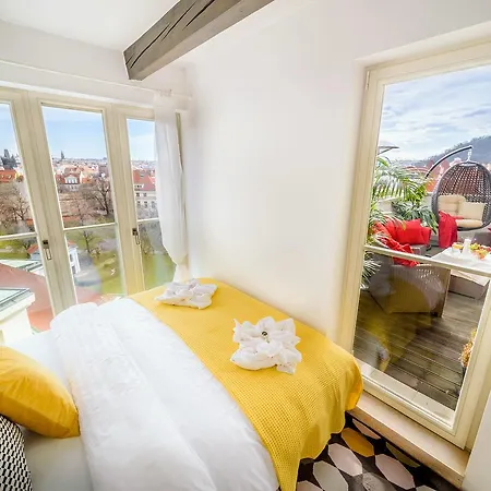 President Apt By Prague Castle, Views Exterior photo